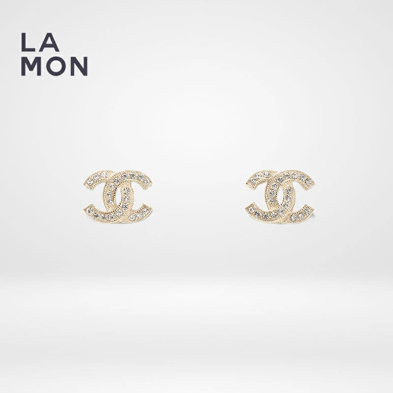 【新品】シャネル ピアス CHANEL EARRINGS A88429 ココマーク メタル ストラス ピアス GOLD ゴールド系