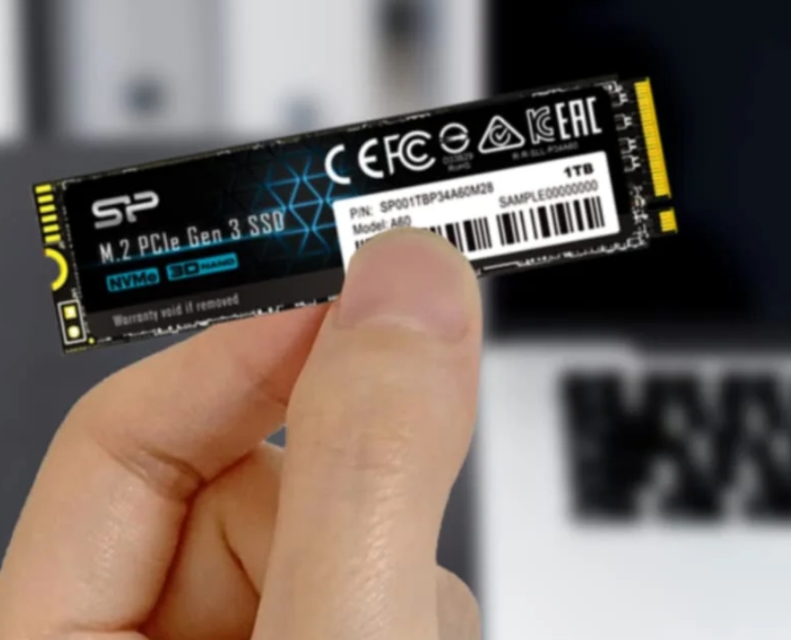 シリコンパワー M.2 2280 PCIe3.0×4 NVMe1.3 P34A60シリーズ