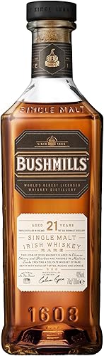 ブッシュミルズ アイリッシュウイスキー700ml ブッシュミルズ シングルモルト 21年