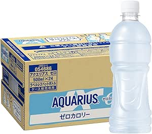 コカ・コーラ アクエリアス ゼロ ラベルレス 500mlPET ×24本