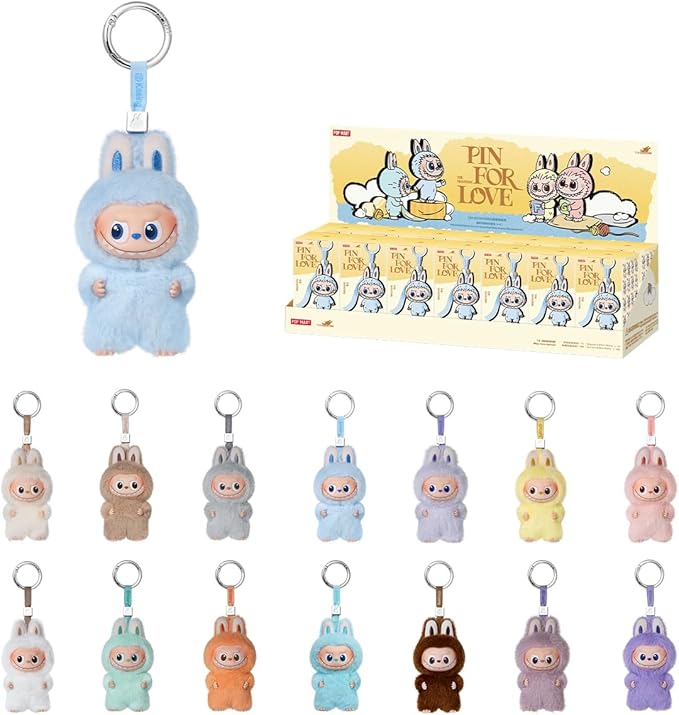 [POP MART] THE MONSTER PIN FOR LOVE シリーズぬいぐるみペンダント(A-M)