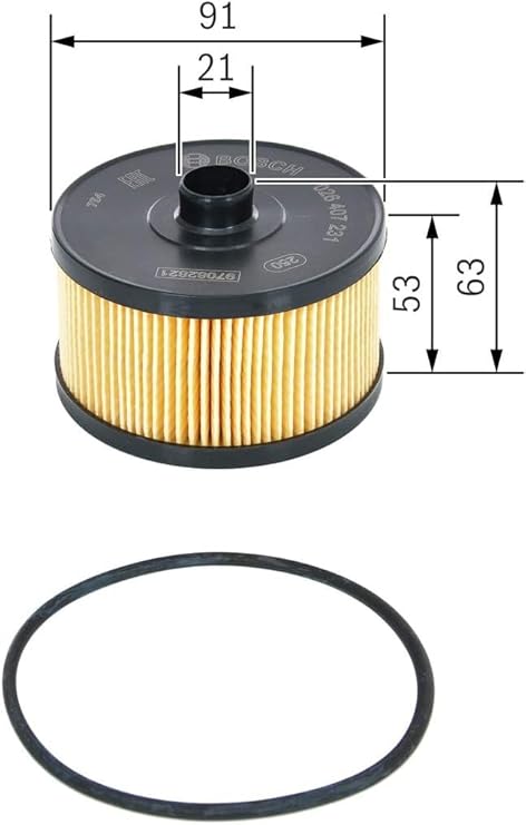 BOSCH(ボッシュ) 輸入車用オイルフィルター F026407231 メルセデスベンツ A クラス 等