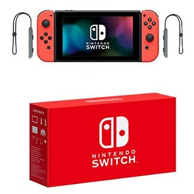 Nintendo Switch ニンテンドースイッチ ストア限定 セレクト限定カラー Joy-Con(L)レッド/(R)レッド HAD-S-KAYAA カスタマイズ版