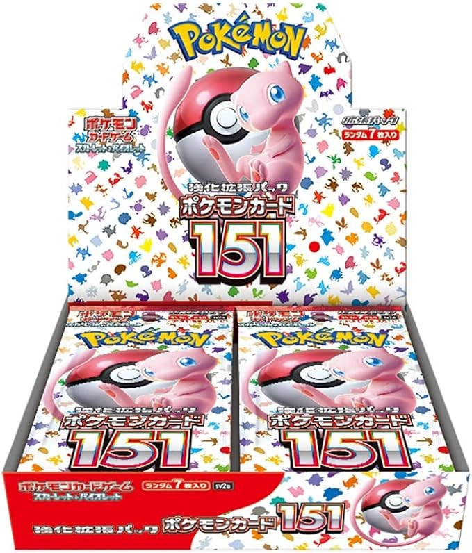 ポケモンカードゲーム スカーレット&バイオレット 強化拡張パック 「ポケモンカード151」 BOX